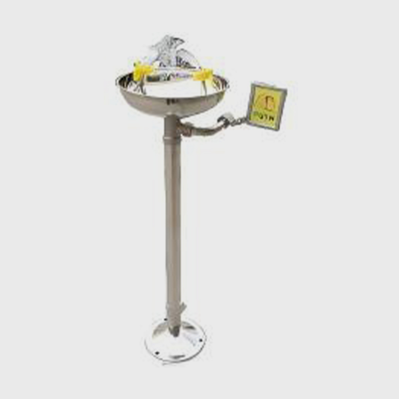 Pystysuuntainen silmähuuhteen annostelija